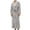 Gray, variant on Viikei Robes for Men,Viikei Mens Robes,Warm Soft Plush Mens Robe with Hood,Plus Size Plus Thick Robe for Men with Side Pocket and Belt,Bathrobes for Men Gifts