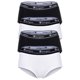 thumbnail image 1 of Champion Ladies Hipster 4-pack - Pantalón, logo en cintura, color sólido Blanco/Negro XS (X-Small), 1 of 1