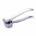 thumbnail image 6 of NOBRAND Garlic Press Multifunctional Anti-Skid Zinc Alloy Stainless Steel Silver 1-Pack, 6 of 7