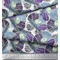 thumbnail image 3 of Soimoi Poly Georgette Fabric Artistic Flower Print Fabric by Yard 42 Inch Wide, 3 of 3