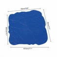 thumbnail image 2 of 36"X36" Blue Seamless Slate Stamp Texture Imprint Skin Mat for Concrete Cement, 2 of 12