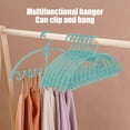 thumbnail image 4 of Hauiodp Wavy Tank Tops Organizer Hangers, No Shoulder Non Slip Heavy Duty Coat Hangers, Skirts Pants Clothes Hangers, Versatile Clothes Hangers for Bras Scarves, 4 of 6