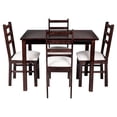 thumbnail image 2 of Comedor 4 sillas con Mesa Rectangular Nogal Camacho, 2 of 4