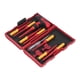 thumbnail image 1 of Kit de destornilladores con aislamiento cruzado, 12 piezas Destornillador aislado tipo T Ranura para destornillador aislado Aspecto llamativo, 1 of 14