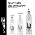 thumbnail image 3 of smartwater alkaline with antioxidant ionized electrolyte vapor-distilled water bottles, 1L, 6 pack, 3 of 11