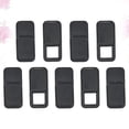 thumbnail image 4 of 9Pcs Metal Oval Shaped Webcam Cover Camera Slider Shutter Privacy Protect Cover for Laptop Tablet Phone Shutter (Black), 4 of 7