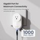 thumbnail image 4 of Kit de adaptadores Ethernet Powerline Tenda AV1000 PH6 Gigabit, 4 of 8
