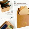 thumbnail image 4 of COCO la Vita Luxury PU Leather Tray, Stylish and Durable Catch-All Organizer for Desk, Vanity, Nightstand, and Kitchen, 4 of 5
