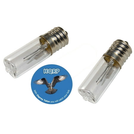 HQRP 2-Pack UV Germicidal Sanitizer / Sanitizing Bulb for Slant Fin GF-100 / GF-150 / GF-200 / GF-210 / GF-210W / GF-211D / GF-220 / GF-240 / GF-300W / GF-350 Germ Free Humidifiers plus HQRP
