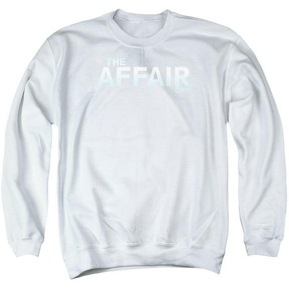 Affair Logo Adult Crewneck Sweatshirt White