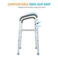 thumbnail image 3 of Oasisspace Stand Alone Toilet Safety Rail - Heavy Duty Medical Toilet Safety Frame for Elderly, Handicap and Disabled - Adjustable Bathroom Toilet Handrails, Fit Any Toilet, 3 of 8
