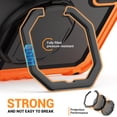thumbnail image 6 of Case for Lenovo Tab M11 2023 TB-330FU/Xiaoxin Pad 2024 11 inch TB-331FC, 360 Rotating Stand Handle Shoulder Strap Heavy Duty Shockproof Cover, Orange, 6 of 7