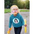 thumbnail image 2 of Flower Kokeshi Doll Hoodie Toddler -Image by Shutterstock,  4 Toddler, 2 of 4