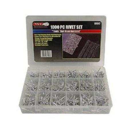 Grip 61047 1000-Piece Rivet Set