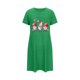 thumbnail image 5 of Camisón corto de talla grande para mujer, camisón de manga corta con estampado de pecho a la moda, camisón para mujer, 5 of 5