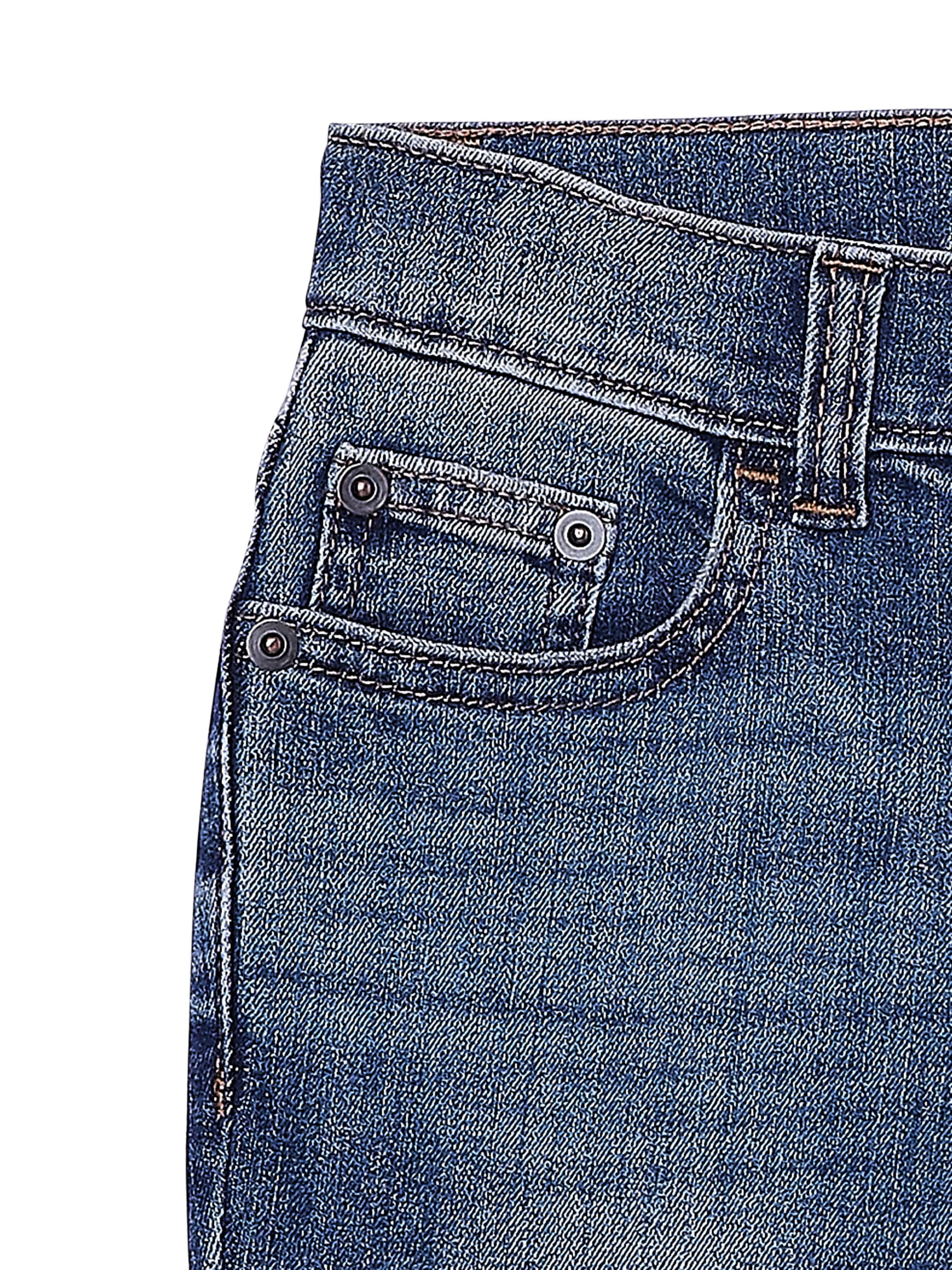 Wonder Nation Slim Denim Jeans, Sizes 4-18 & Husky
