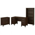 thumbnail image 1 of Bush Furniture Somerset 60W Office Desk with File Cabinet & Bookcase in Cherry, 1 of 7
