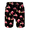 Flamingo, variant on Mens Swim Trunks Quick Dry Beach Board Shorts with Pockets Mesh Lining Beach Swimwear