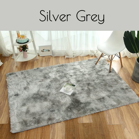 Soft Bedroom Rugs 32''x20'' Washable Super Soft Fluffy Area Rug Anti-skid Shag Shaggy Floor Rug Bedroom Living Room Carpet Child Play Mat Yoga Mat ()
