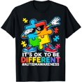 thumbnail image 1 of Autism Dabbing Puzzle It'S Ok To Be Different Autism Shirt Unisex S-5XL, 1 of 4
