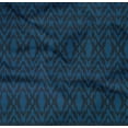 thumbnail image 4 of oneOone Organic Cotton Poplin Twill Fabric Chevron Ikat Printed Craft Fabric BTY 42 Inch Wide, 4 of 4