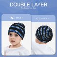 thumbnail image 6 of Honeii Navy Camouflage American Flag Print Kids Knit Beanie Watch Hat ,Knit Cap for Boys and Girls, 6 of 7