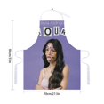 thumbnail image 2 of Olivia Rodrigo delantal temático para cocinar, esencial para el hogar, delantal de barbacoa/bufanda de cocina con bolsillos para hombres y mujeres, regalo para el hogar, 2 of 6