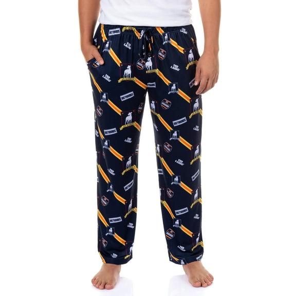 Ted Lasso AFC Richmond Pajama Pants Men's Allover Logo Loungewear Bottoms