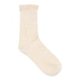thumbnail image 6 of Joyspun Metallic Ruffle Edge Dress Crew Socks for Women, Sizes 4-10, 4-Pack, 6 of 6