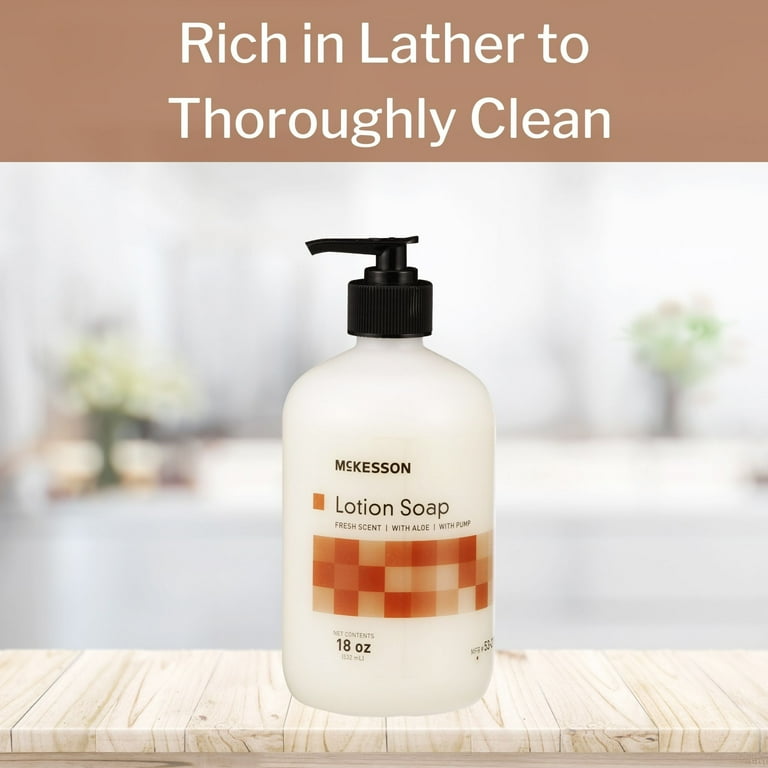 McKesson Lotion Hand Soap with Aloe - Gentle for Sensitive Skin