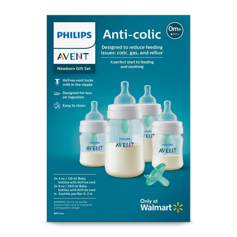 Philips Avent Anti-colic Baby Bottle With Airfree Vent Essentials Gift Set  - 19pc : Target