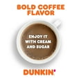 Dunkin EspressoStyle Extra Dark Roast, Bold Ground Coffee, 10 Ounce