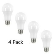 EcoSmart 100-Watt Equivalent A19 Medium Base Dimmable LED Light Bulb Daylight (4-Pack)