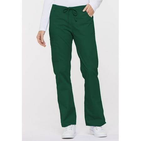 

Dickies EDS Signature Scrubs Pant for Women Mid Rise Drawstring Cargo 86206