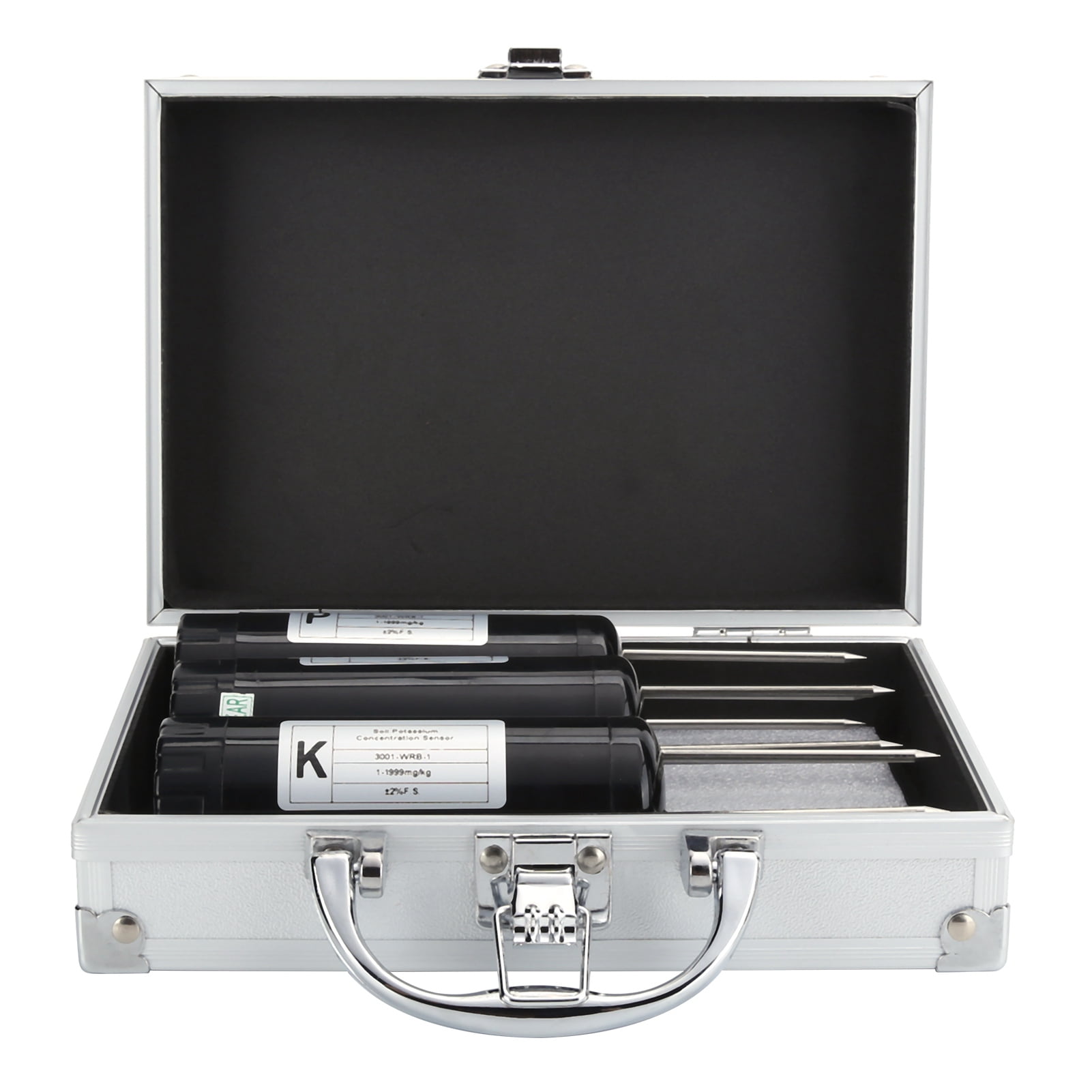 Oreilet Détecteur De Sol, Température Du Sol/PH/NPK/testeur De Conductivité/ Humidité, Capteur De PH Du Sol NPK D'enregistrement De Données Intelligent, Kit De Test Des éléments Nutritifs Du Sol(EU