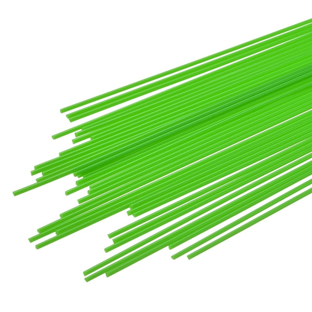 Unique Bargains PLA Filament Refills for 3D Printing Pen 10inch Length 40pcs Dark Green