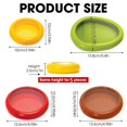 thumbnail image 2 of 5 Pieces Set Avocado Saver, Onion Silicone Storage, Fruit Containers, 2 of 5