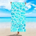 thumbnail image 2 of Dengmore Eye catching Soft Beach Towel Double sided Printed Beach Towel Superfine Fiber Adult Swimming Bath Towel Wholesale Quick Drying Double sided Velvet, 2 of 3