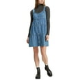 thumbnail image 1 of Levi's Joni Robe en Denim à Étages en Coton, Très Petit, Bleu,, 1 of 1