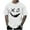 White, variant on WREESH Halloween T-Shirts Summer Fashion Casual Men's Round Neck Printed T-Shirt Top Blue