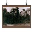 thumbnail image 2 of Print: Lake Harney Peaks. Near Custer City, South Dakota On B. & M. Ry, 2 of 4