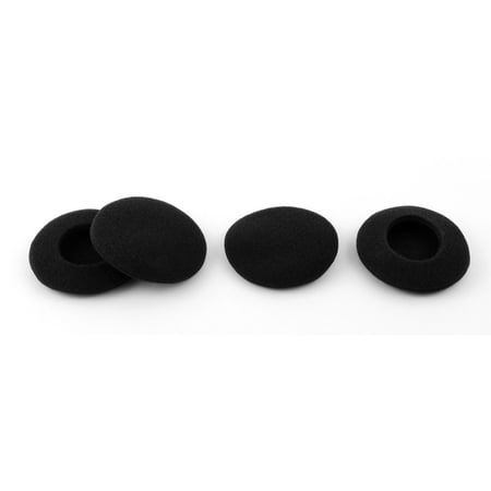 Sponge Earphone Headset Foam Covers Cushions Pad Protector 5.5cm Dia Black 4 PCS price history on PriceWatchPro