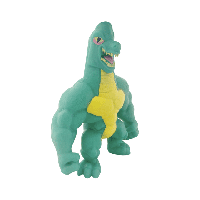 Dino Monster Flex Juguetes Flexibles Dinosaurios Elásticos verde oscuro Pequeño