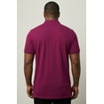 thumbnail image 4 of KingSize Men's Big & Tall Shrink-Less Longer-Length Cotton Polo Shirt, 4 of 5