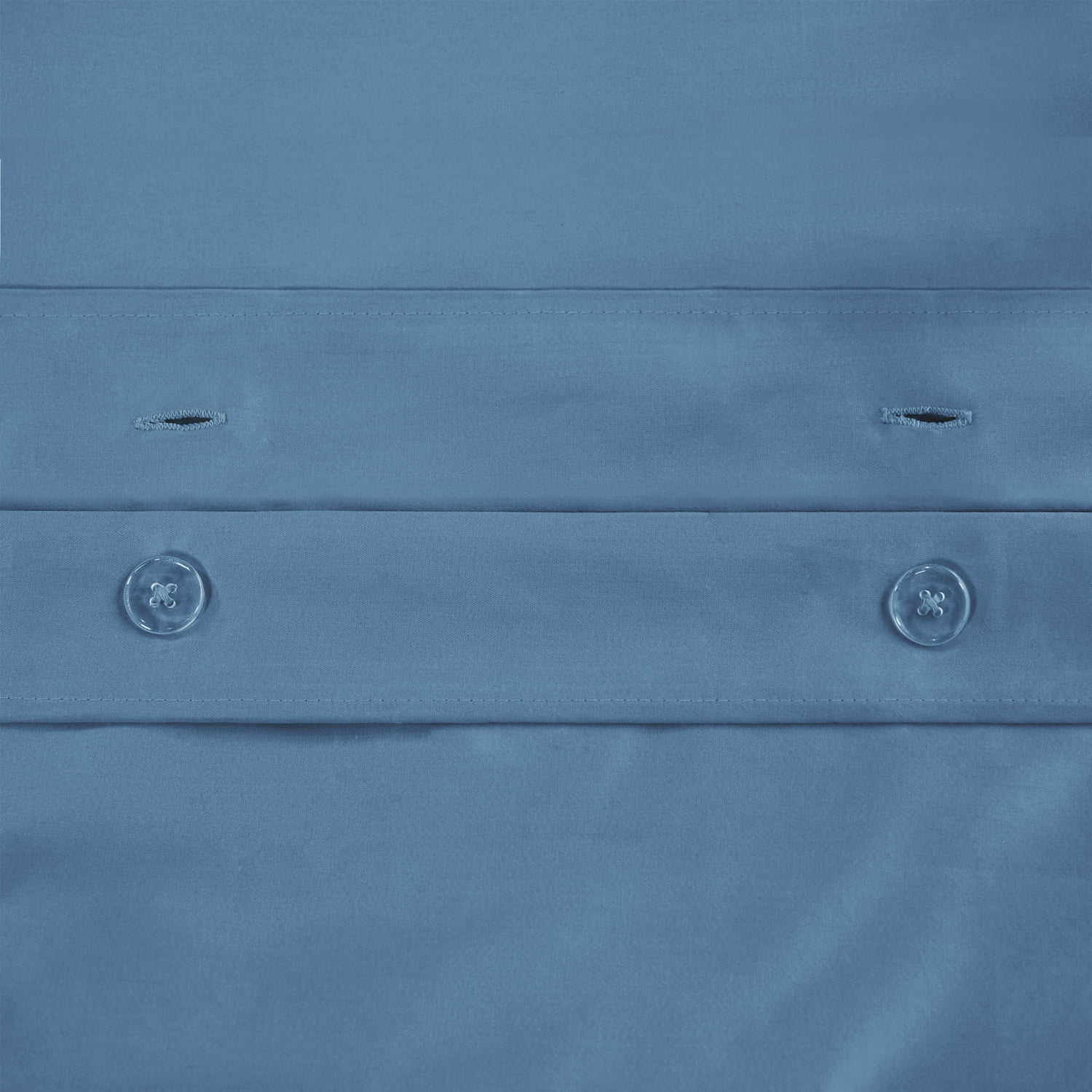 Superior Egyptian Cotton Duvet Cover Set, King/ Cal King, Medium Blue