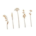 thumbnail image 5 of FashionCha 5Pcs Metal Flowers Decorative Outside Garden Stakes for Farm Outdoor Outside, 5 of 7