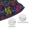 thumbnail image 3 of Balery Graffiti Art Funda de Cojín Estampada, Regalos para Mujeres, Regalos de Amor para Ella, Regalos para Novia o Esposa, Funda de Almohada-20"x30", 3 of 6