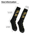 thumbnail image 5 of Balery Happy New Year 2024 (2) Fun Novelty Socks Men'S Women'S Crew Socks Funny Crazy Novelty Socks Quirky And Cool Socks, 5 of 9