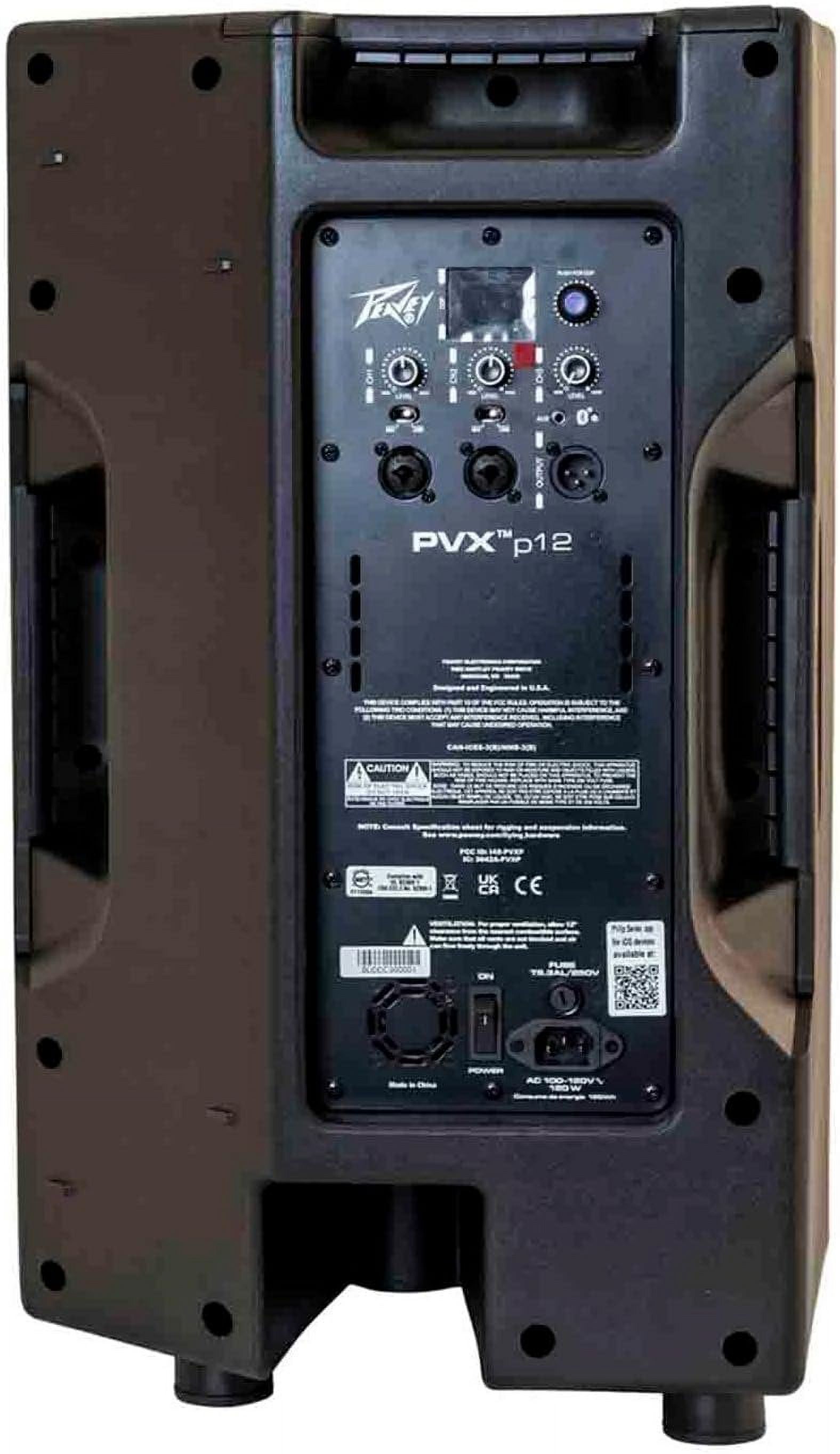 Peavey PVXP12BLUETOOTH 12 in. PVXp 12 Bluetooth 980W Powered Loudspeaker - image 4 of 5