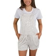 thumbnail image 4 of Women's Concepts Sport Cream Houston Astros Montana Hacci Knit Romper Overalls, 4 of 6
